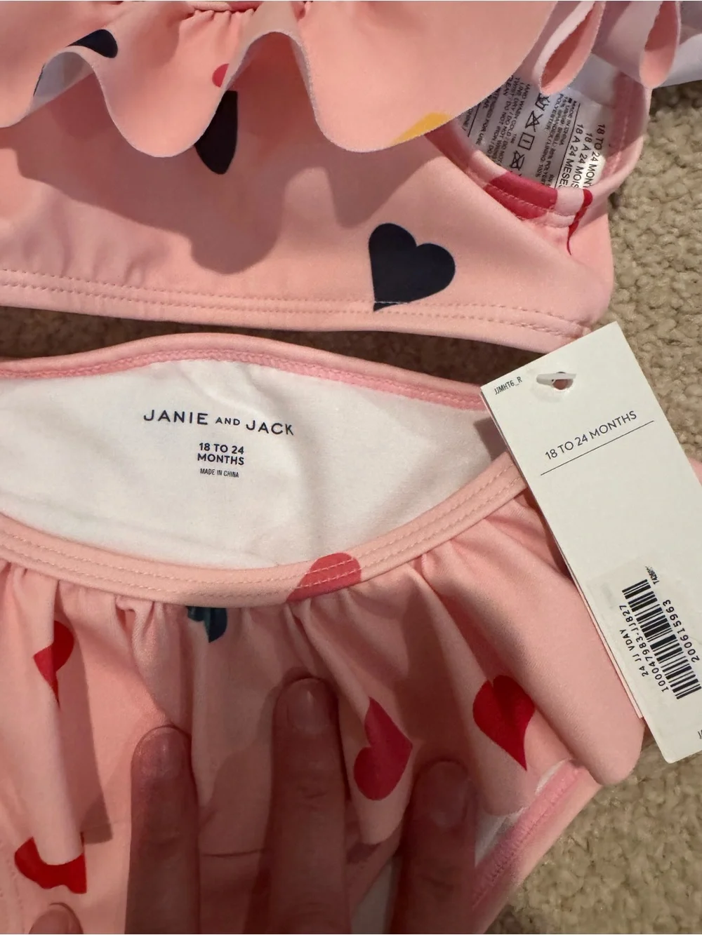 Janie and Jack baby swimsuit brand new